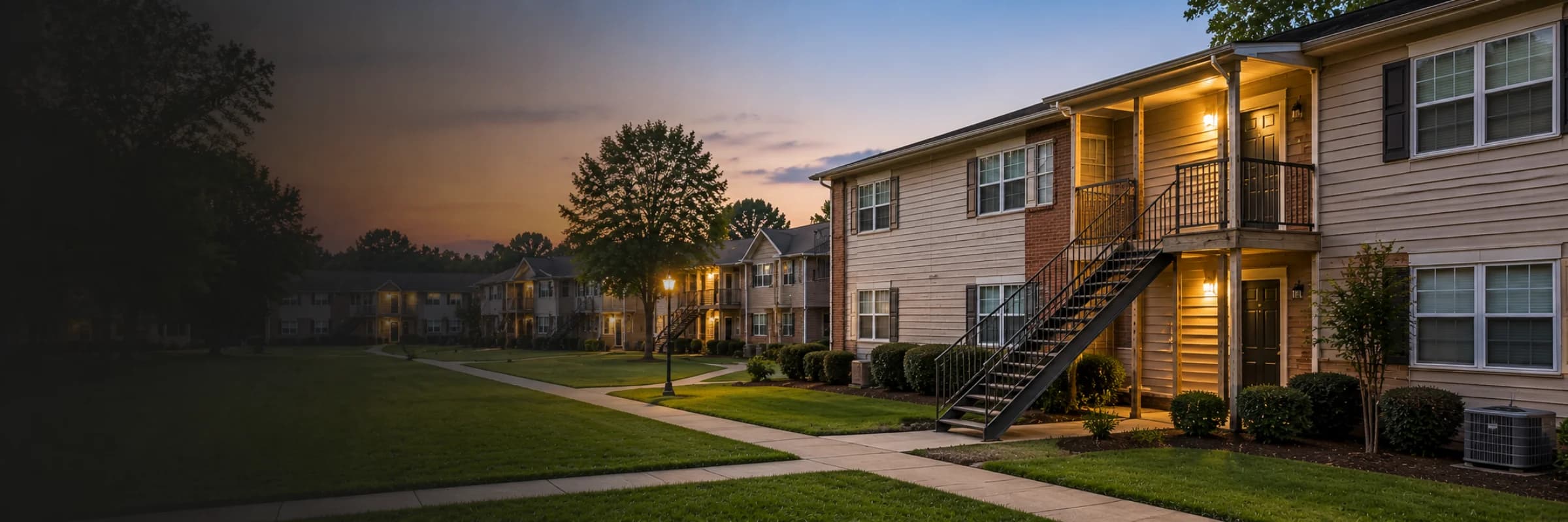 Available apartment rentals in central North Carolina managed by Chanticleer Properties